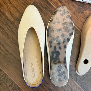 NWT Rothy's Almond Slides Size 10.5